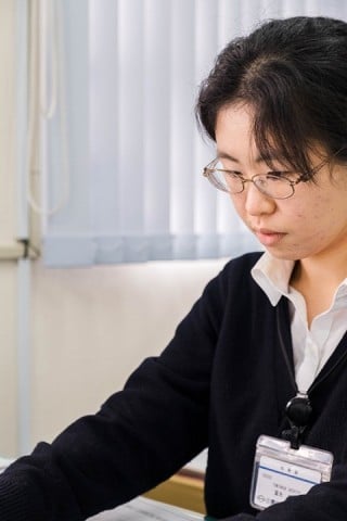 仕事の様子