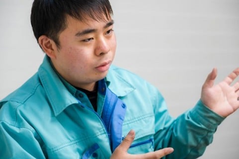 仕事の様子